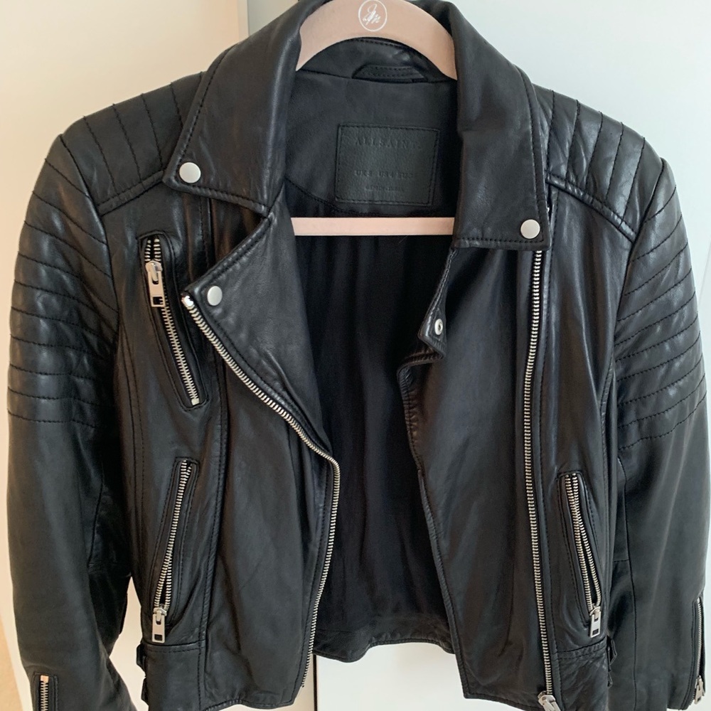 All Saints Leather Jacket